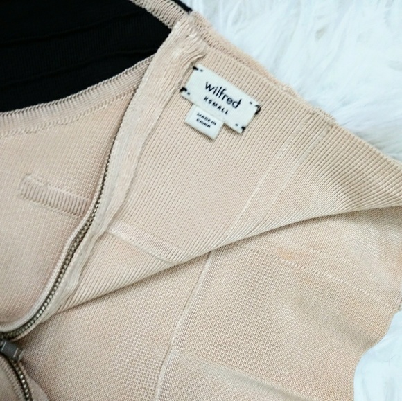 Wilfred Free Mini bondage Skirt Size M - Picture 2 of 3